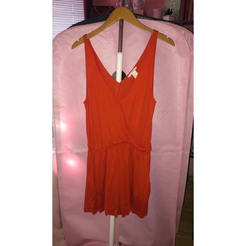 H&M Orange Romper